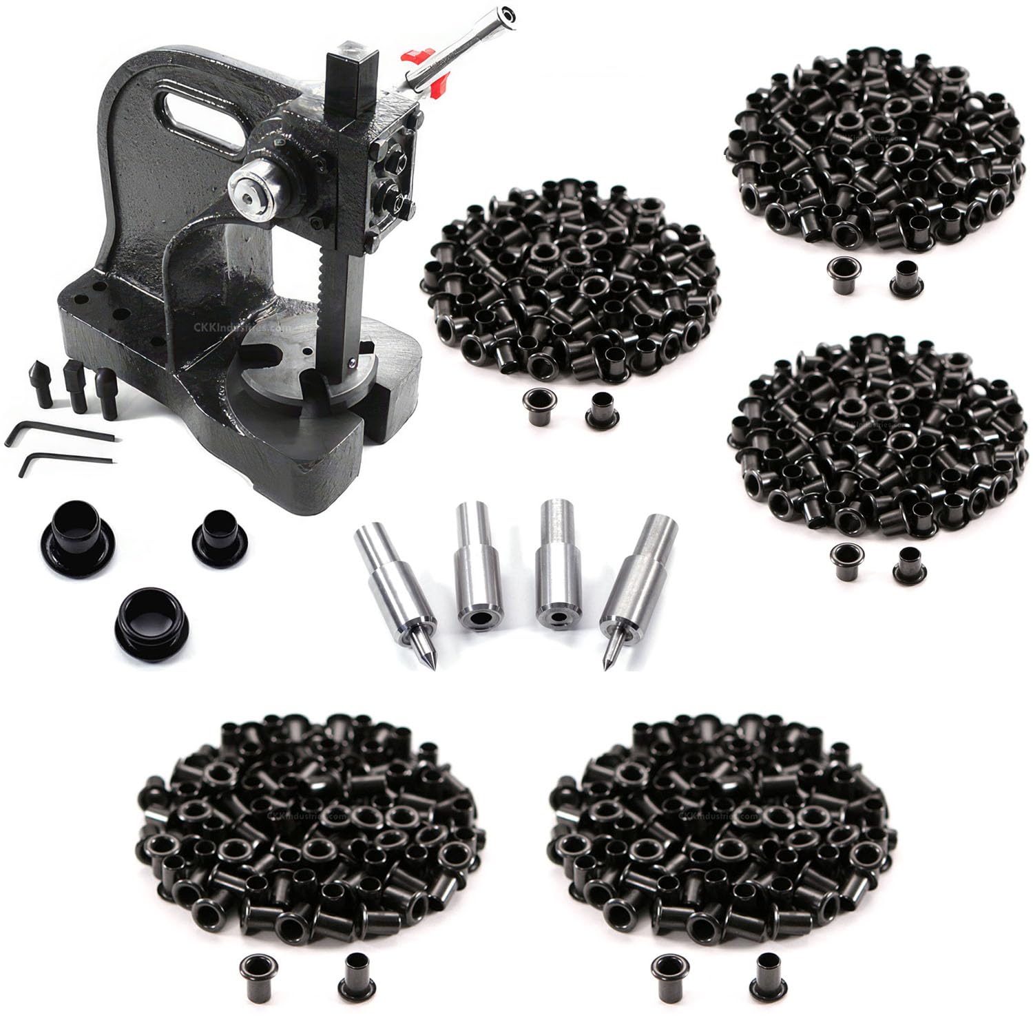 【Rosen Kreuz】EYELET EDGE Set-Up Amazon.com: HolsterSmith Eyelet Setting Press + #6-9 & #8-9 Eyelet